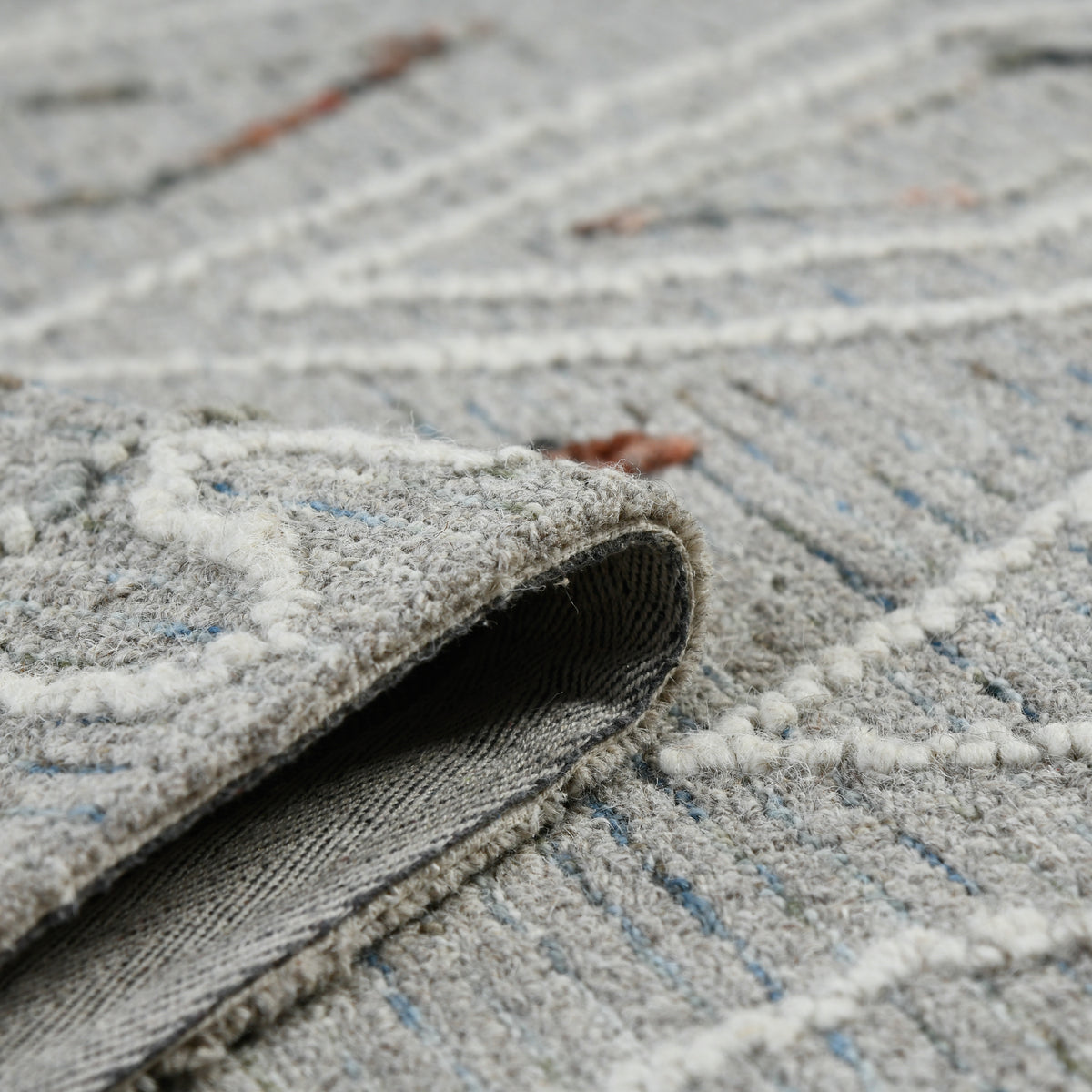 Amer Berlin BER-7 Multi area rug - rolled view