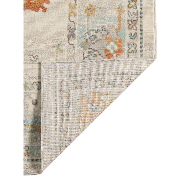 Amer Bohemian Classic Bordered Indoor-Outdoor Beige Area Rug