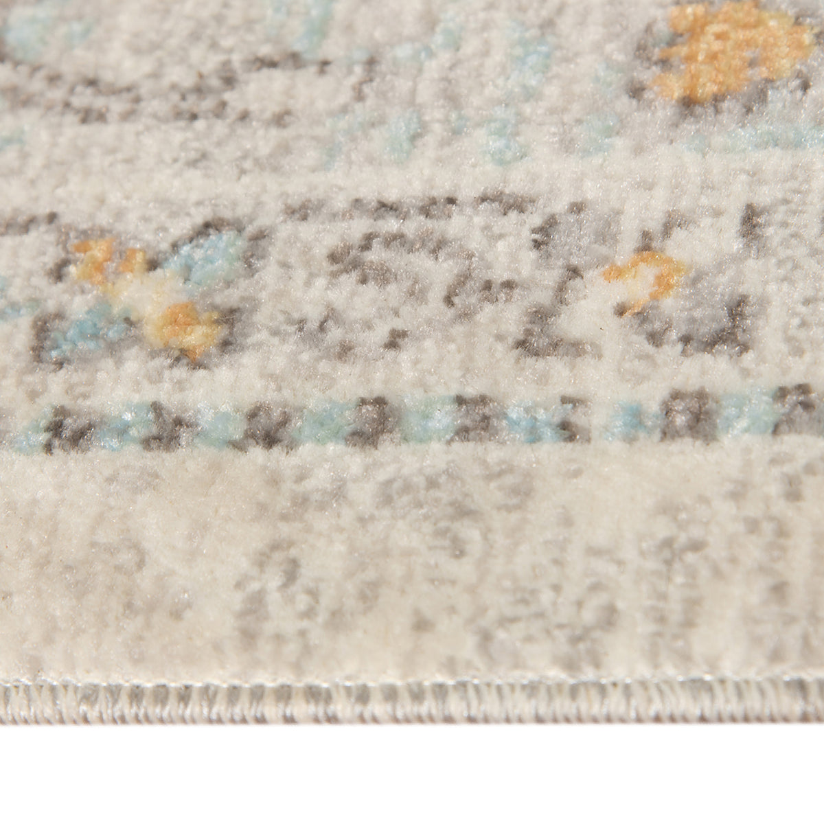 Amer Bohemian BHM-1 Beige area rug - profile view