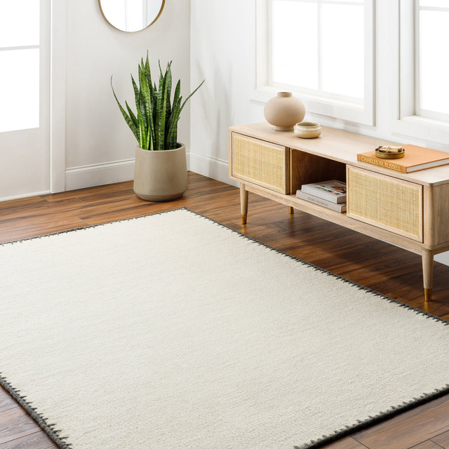 Surya Berkeley Bky-2303 Beige, Charcoal Rug.