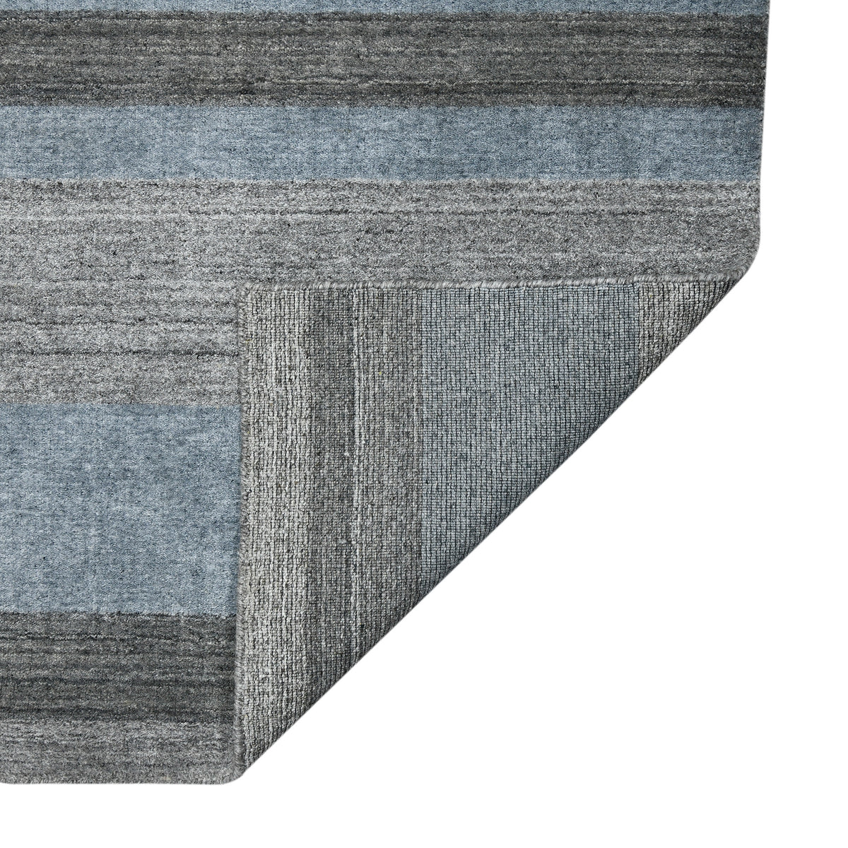 Amer Blend BLN-18 Gray area rug - back view