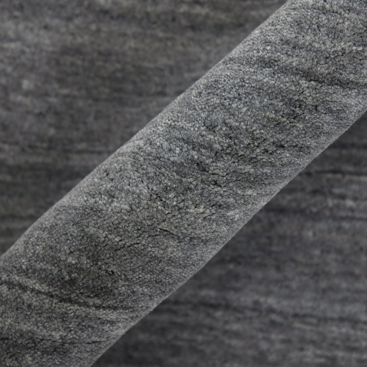 Amer Blend BLN-5 Charcoal area rug - color swatch view