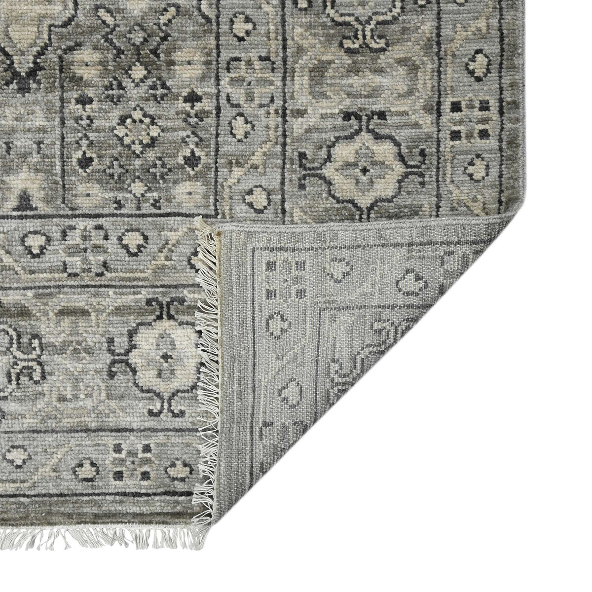 Amer Blu BLU-35 Gray area rug - back view