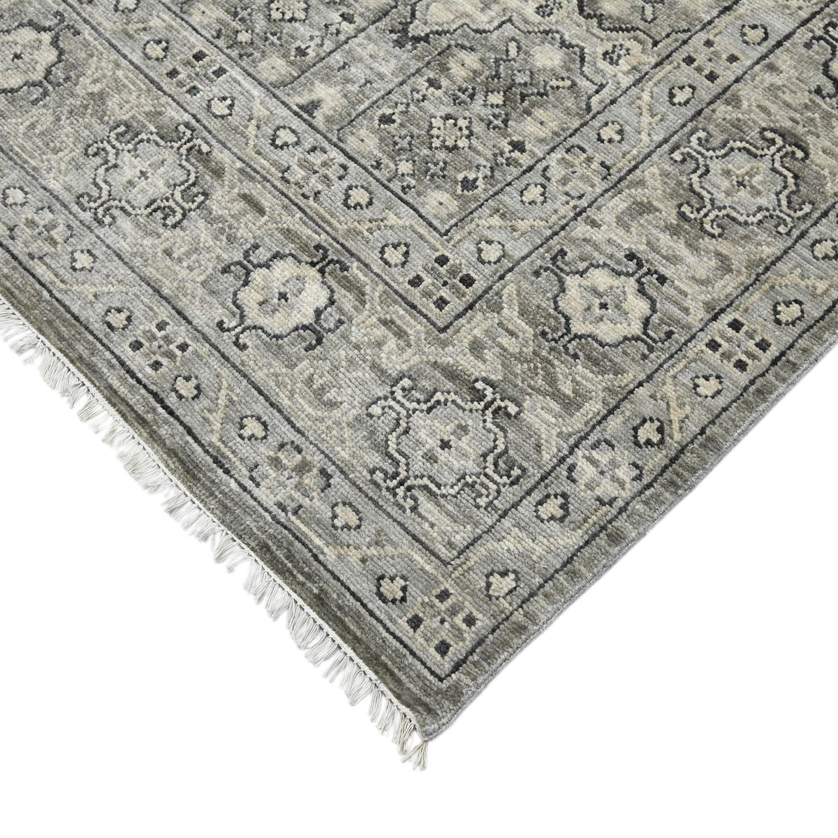 Amer Blu BLU-35 Gray area rug - corner view