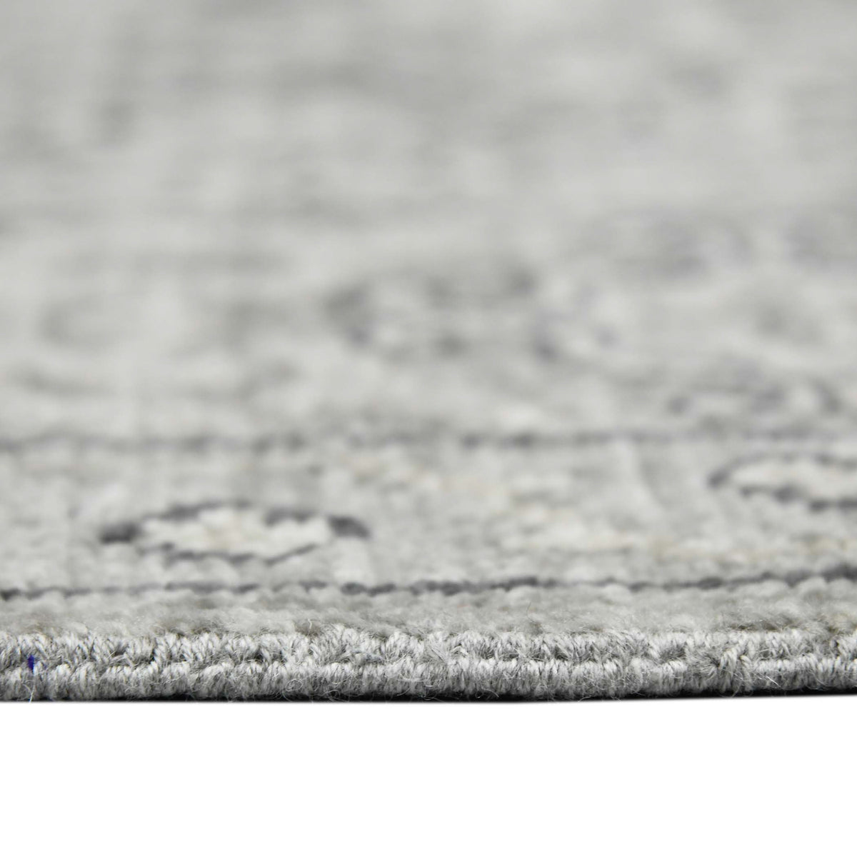Amer Blu BLU-35 Gray area rug - profile view