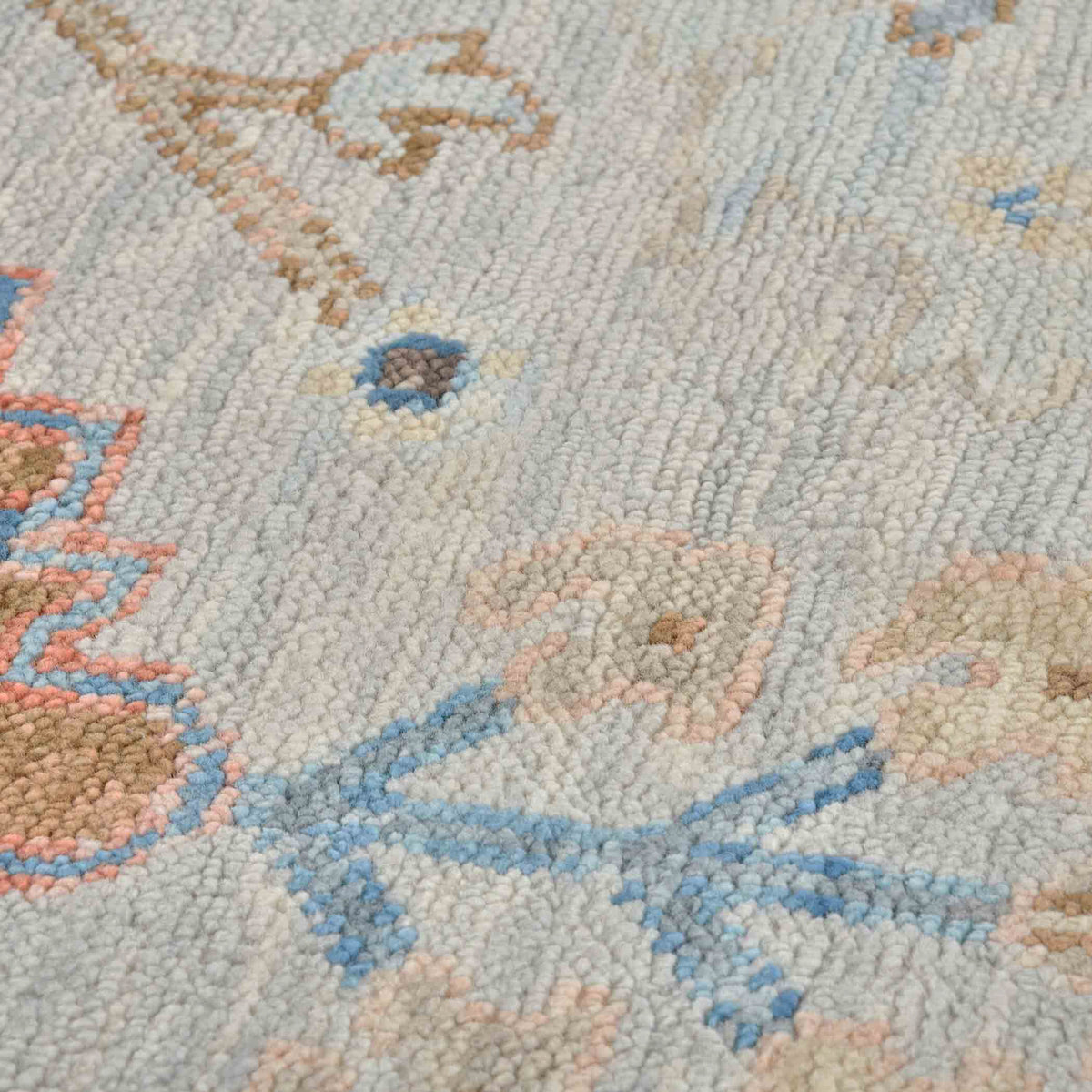 Amer Blu BLU-57 Ivory / Gray area rug - close-up view