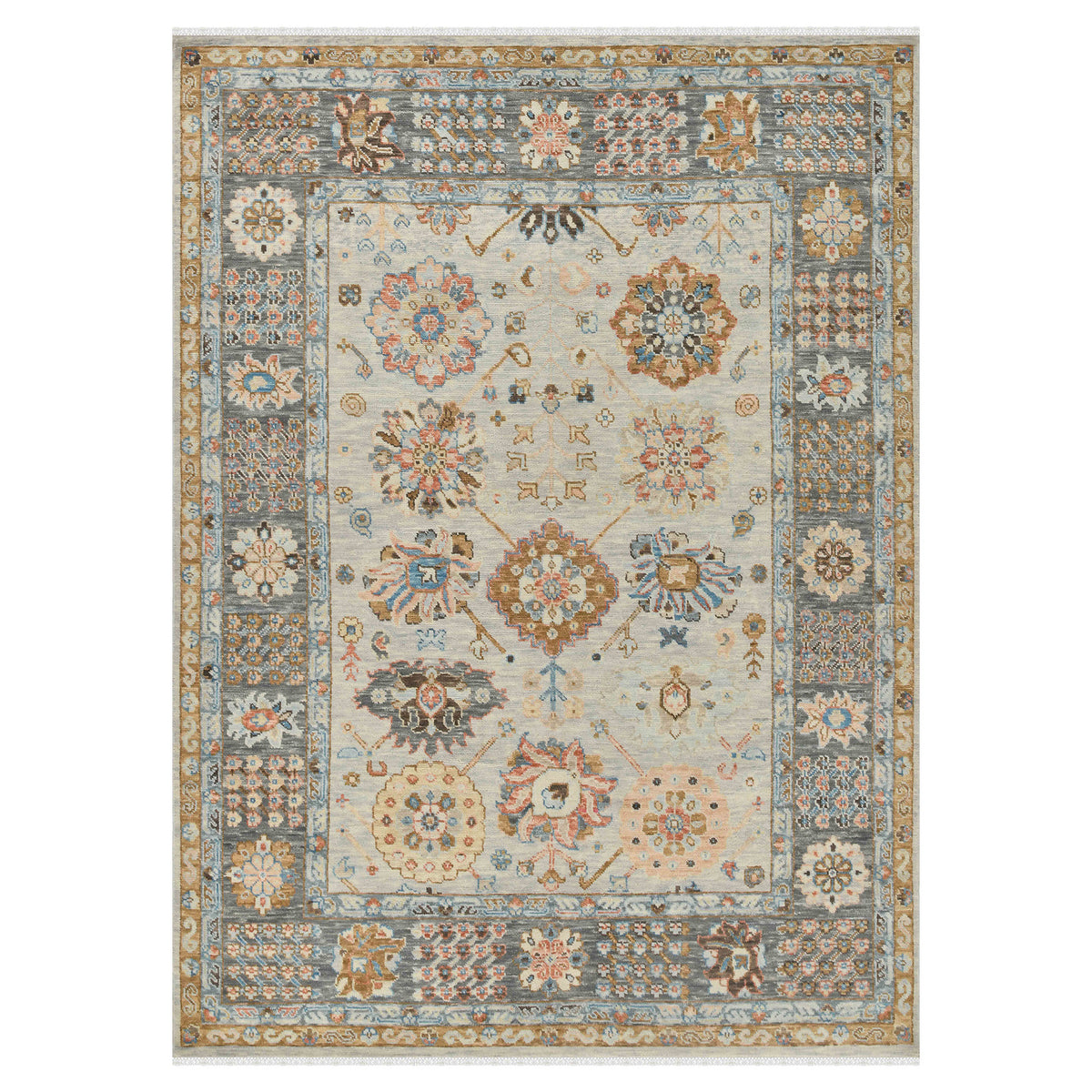 Amer Blu BLU-57 Ivory / Gray area rug - product view