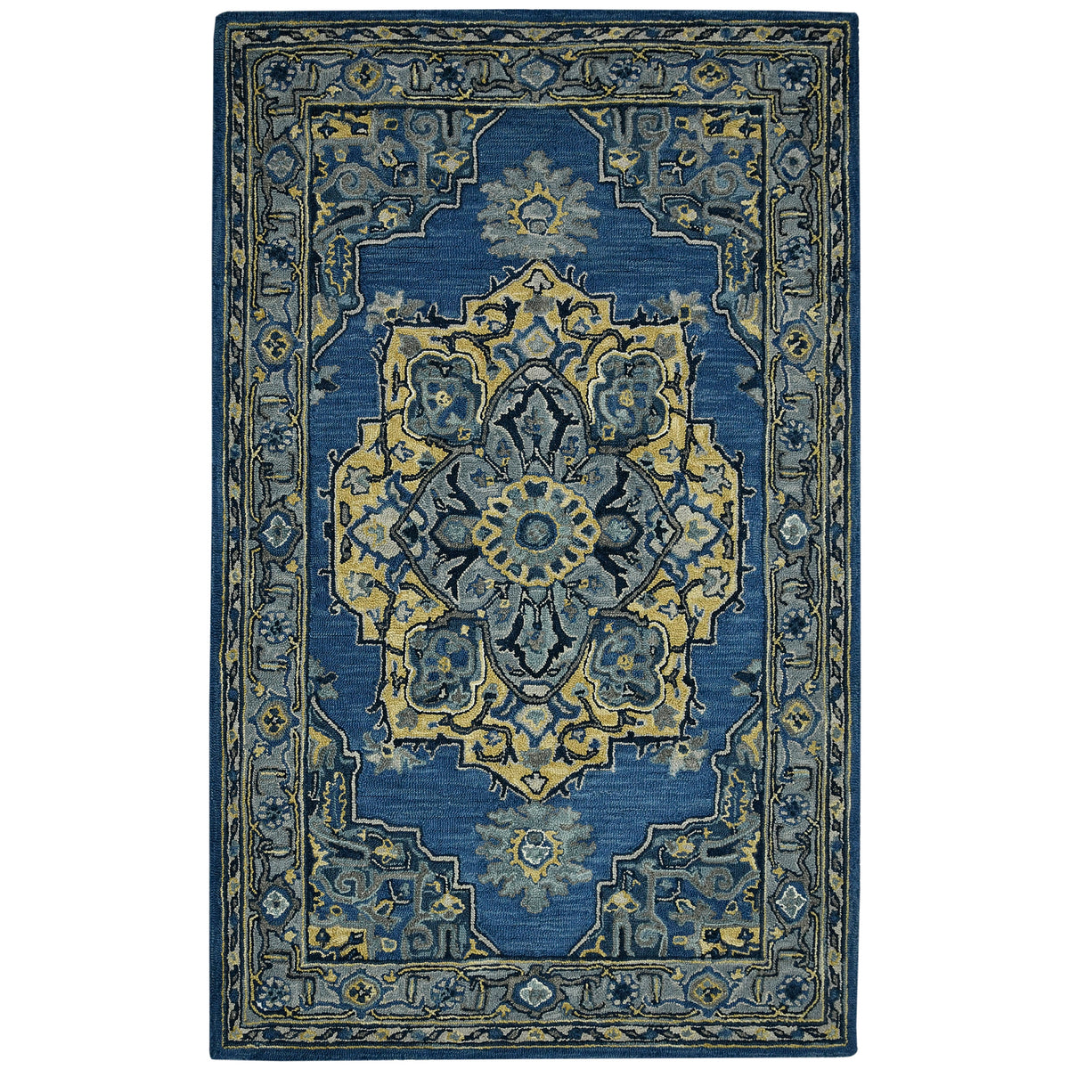 Amer Boho BOH-11 Steel Blue area rug - product view