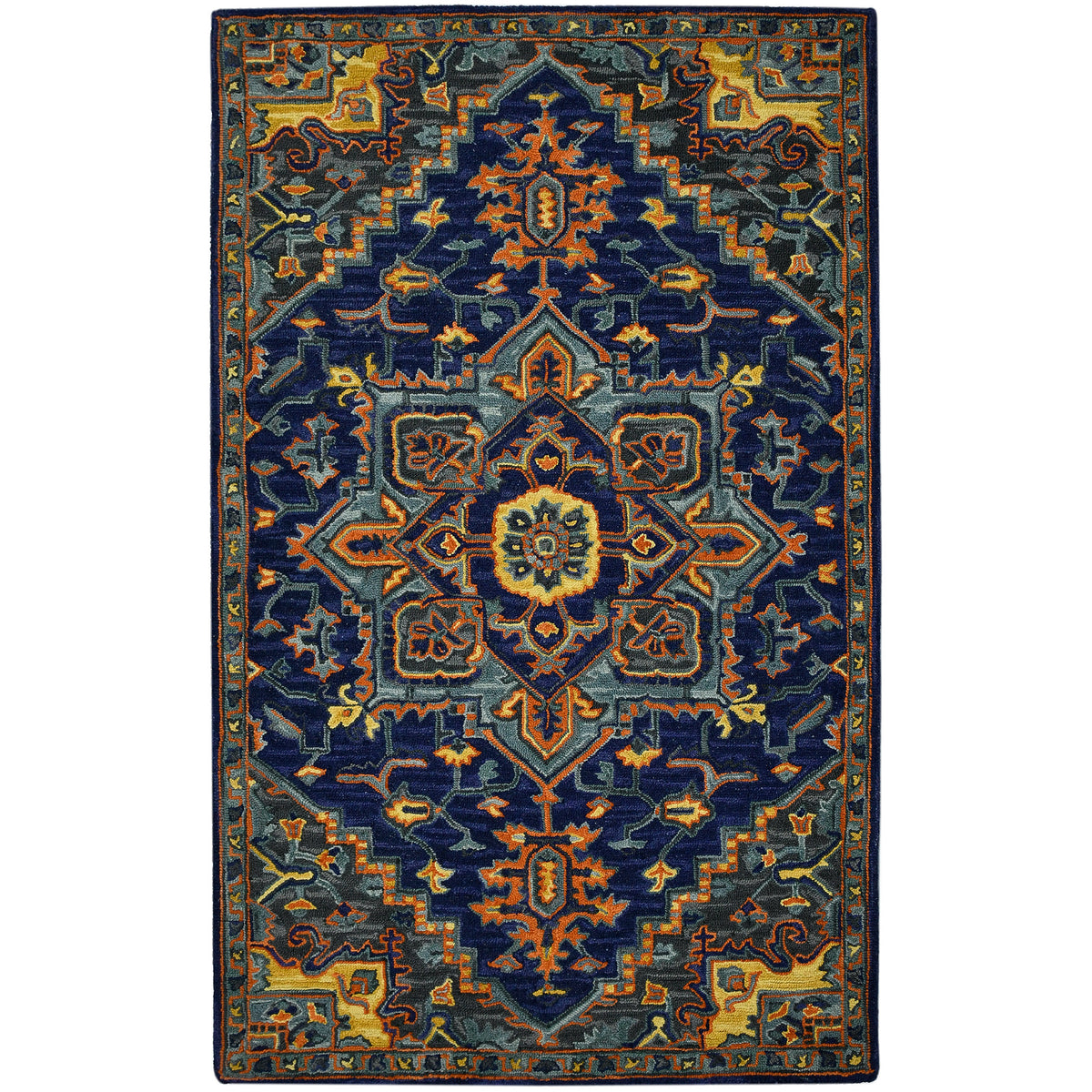 Amer Boho BOH-5 Blue Violet area rug - product view