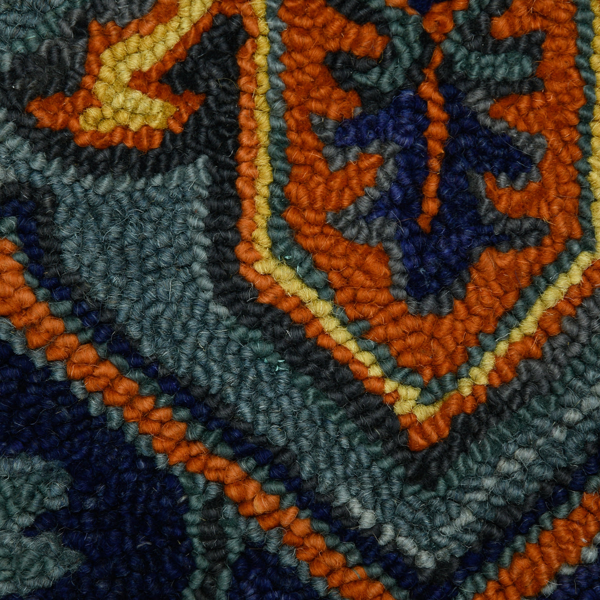 Amer Boho BOH-5 Blue Violet area rug - color swatch view