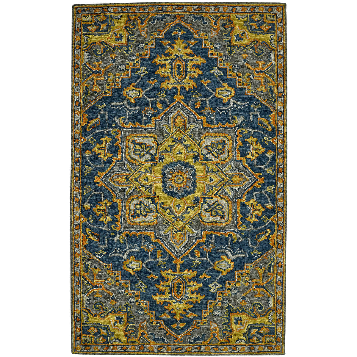 Amer Boho BOH-6 Pastel Blue area rug - product view
