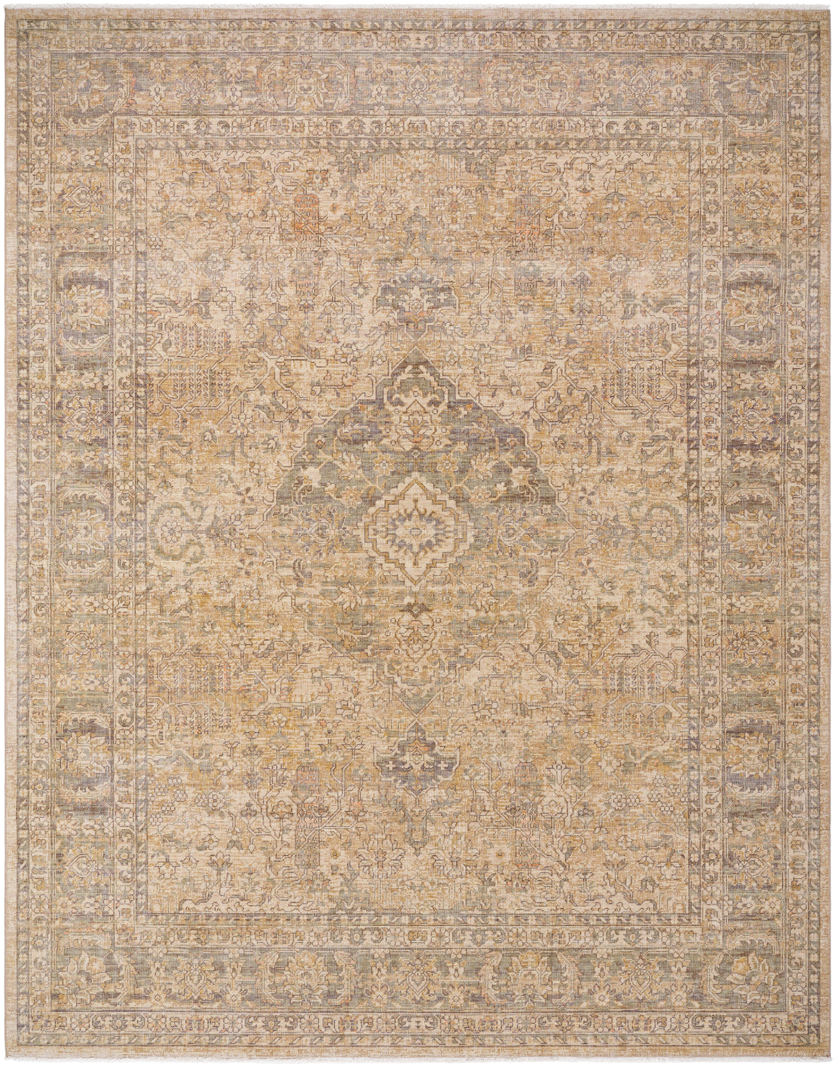 Surya Renaissance BORI-2300 Light Beige, Taupe, Dark Brown, Tan