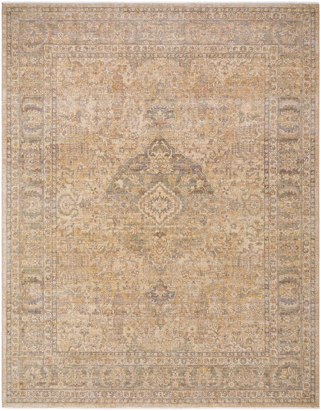 Surya Renaissance BORI-2300 Light Beige, Taupe, Dark Brown, Tan