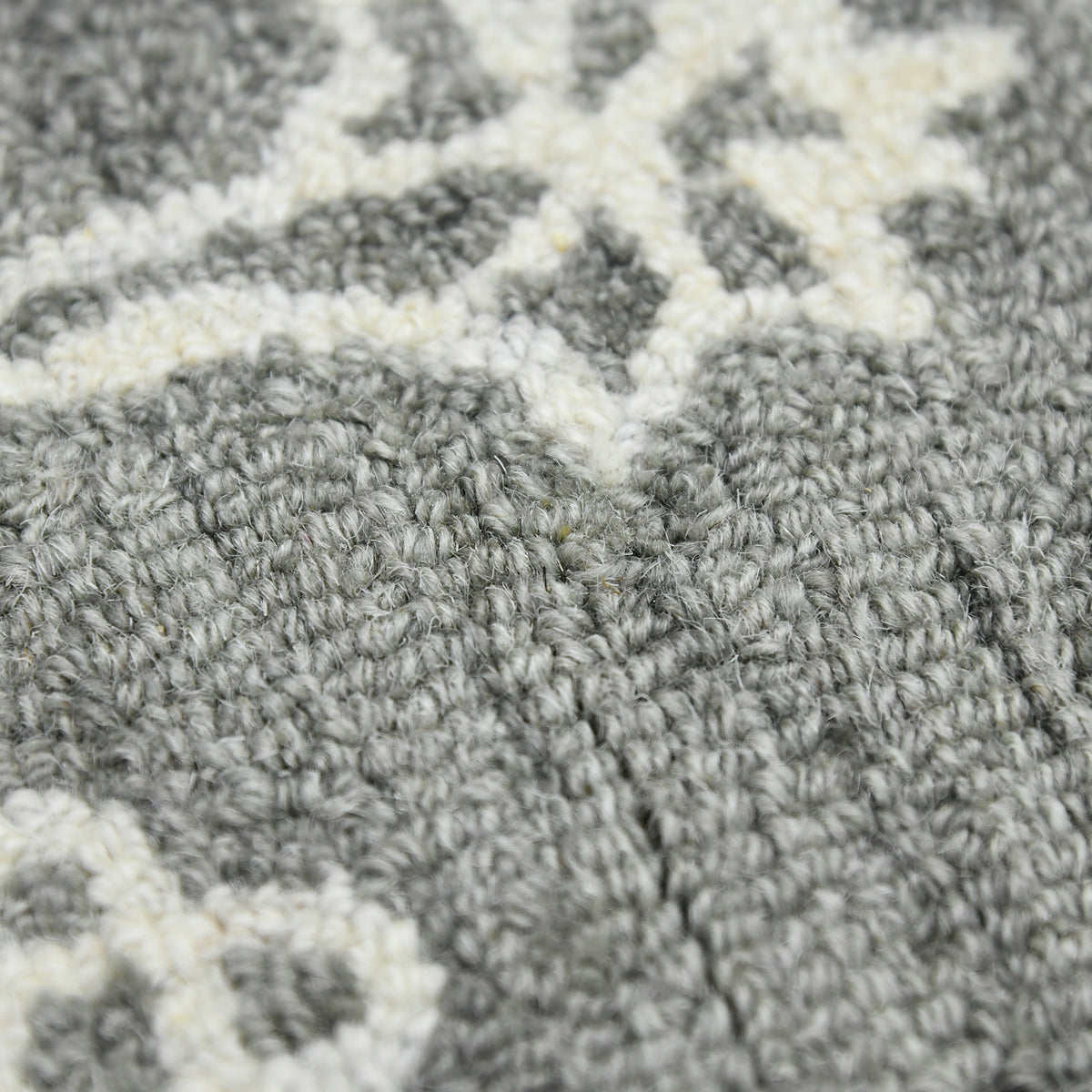 Amer Boscage BOS-33 Shale Gray area rug - close-up view