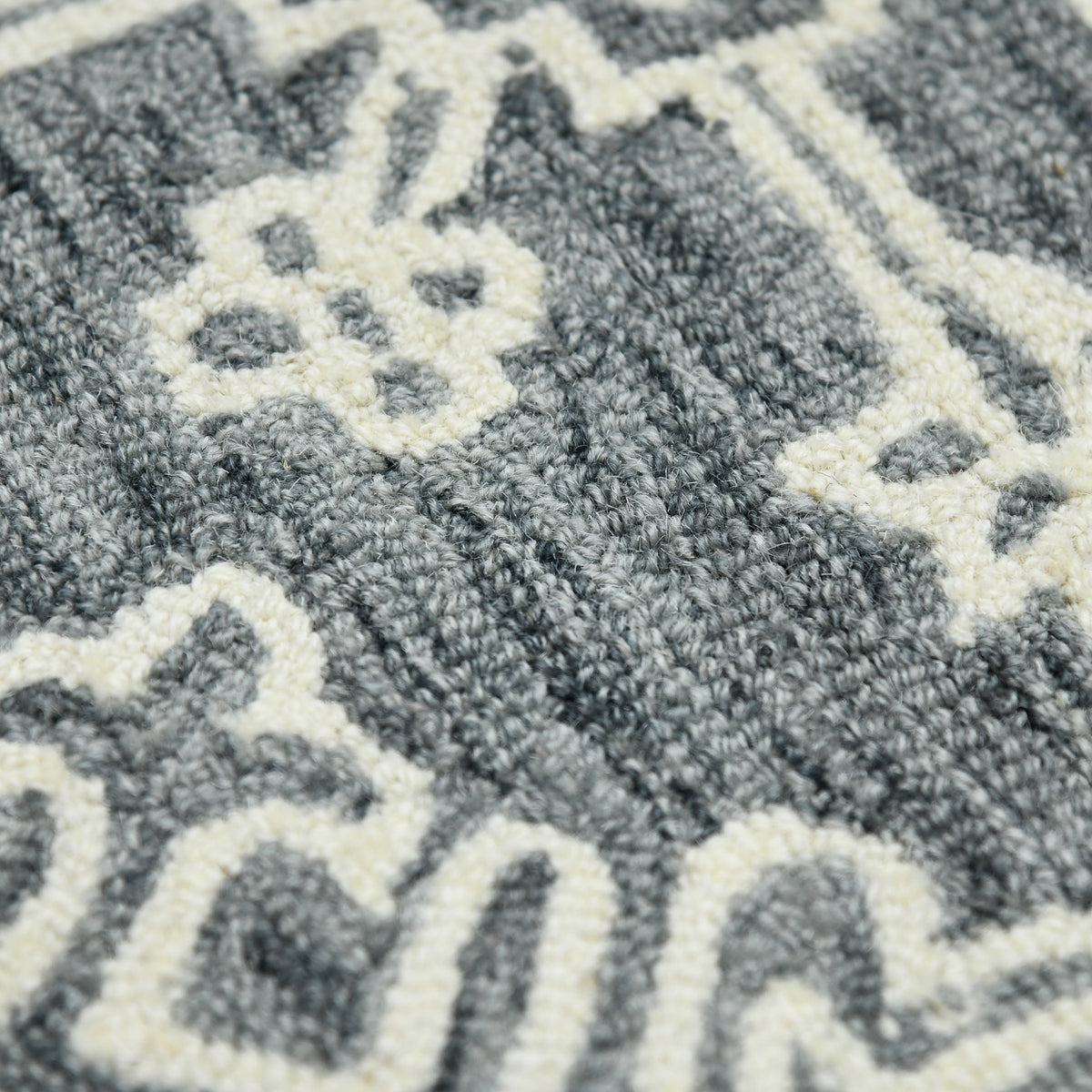 Amer Boscage BOS-34 Gray Steel area rug - close-up view