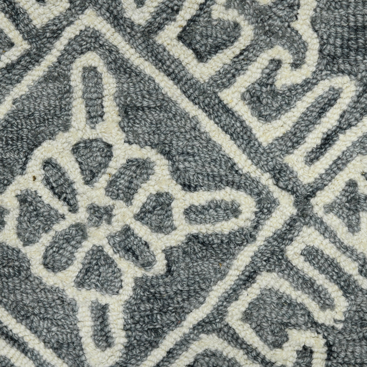 Amer Boscage BOS-34 Gray Steel area rug - color swatch view