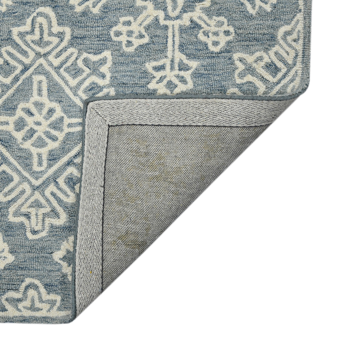 Amer Boscage BOS-35 Sky Blue area rug - back view