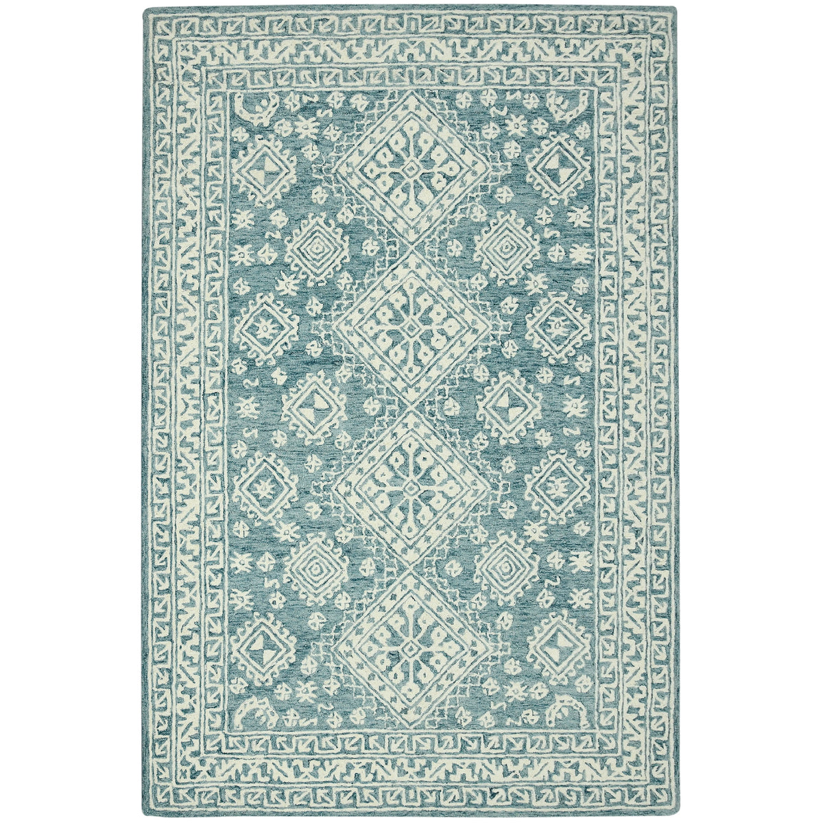 Amer Boscage BOS-64 Teal Blaze area rug - product view
