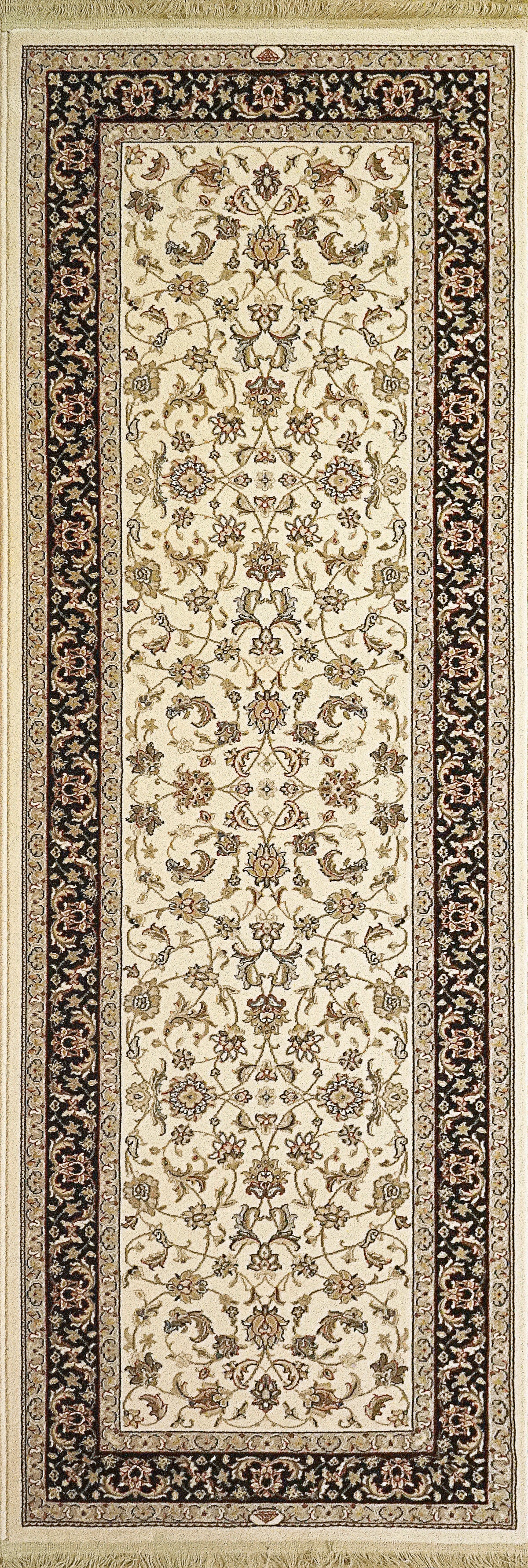 Dynamic Rugs Brilliant 72284 Ivory Rugs - runner view