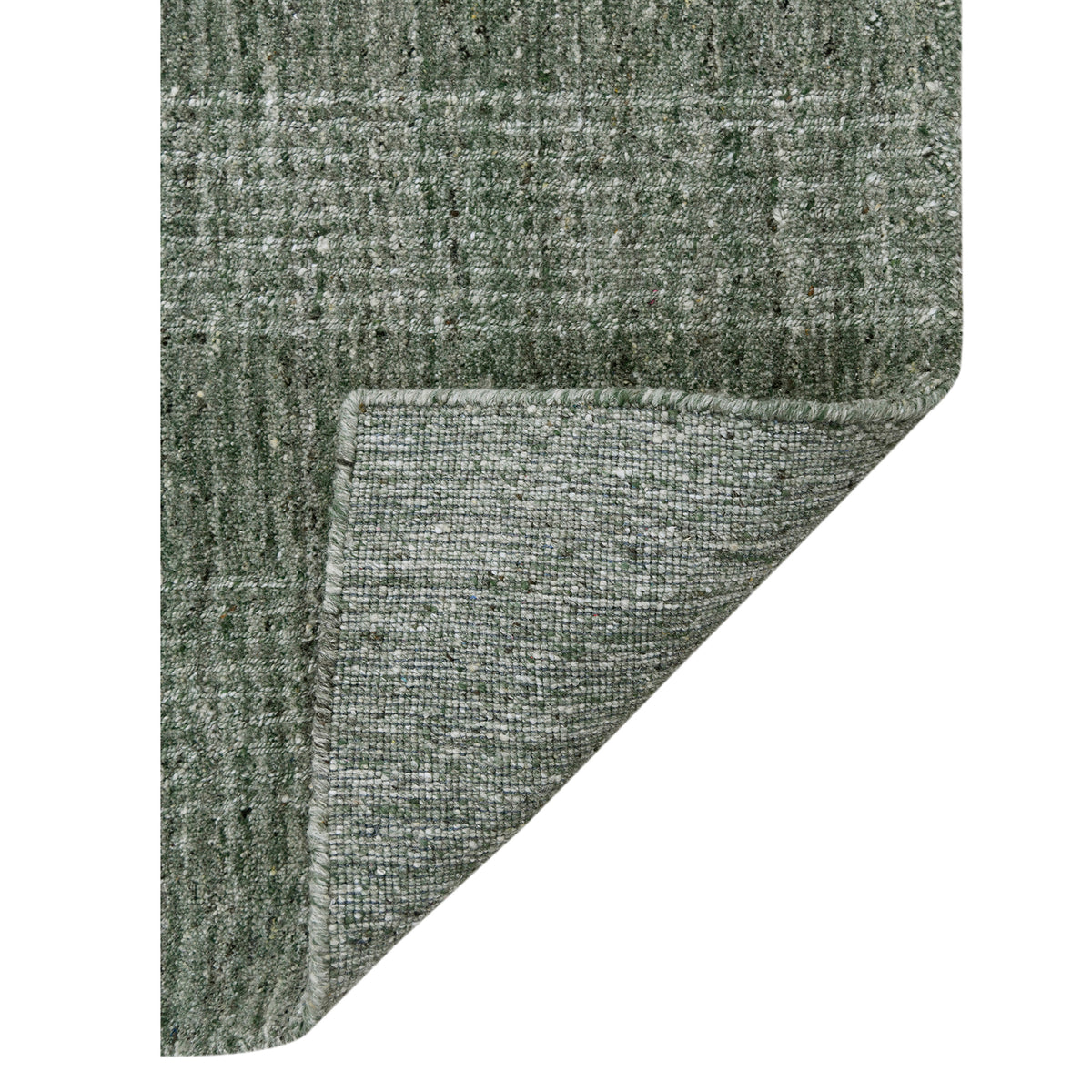 Amer Brooklyn BRK-3 Olive Green area rug - back view