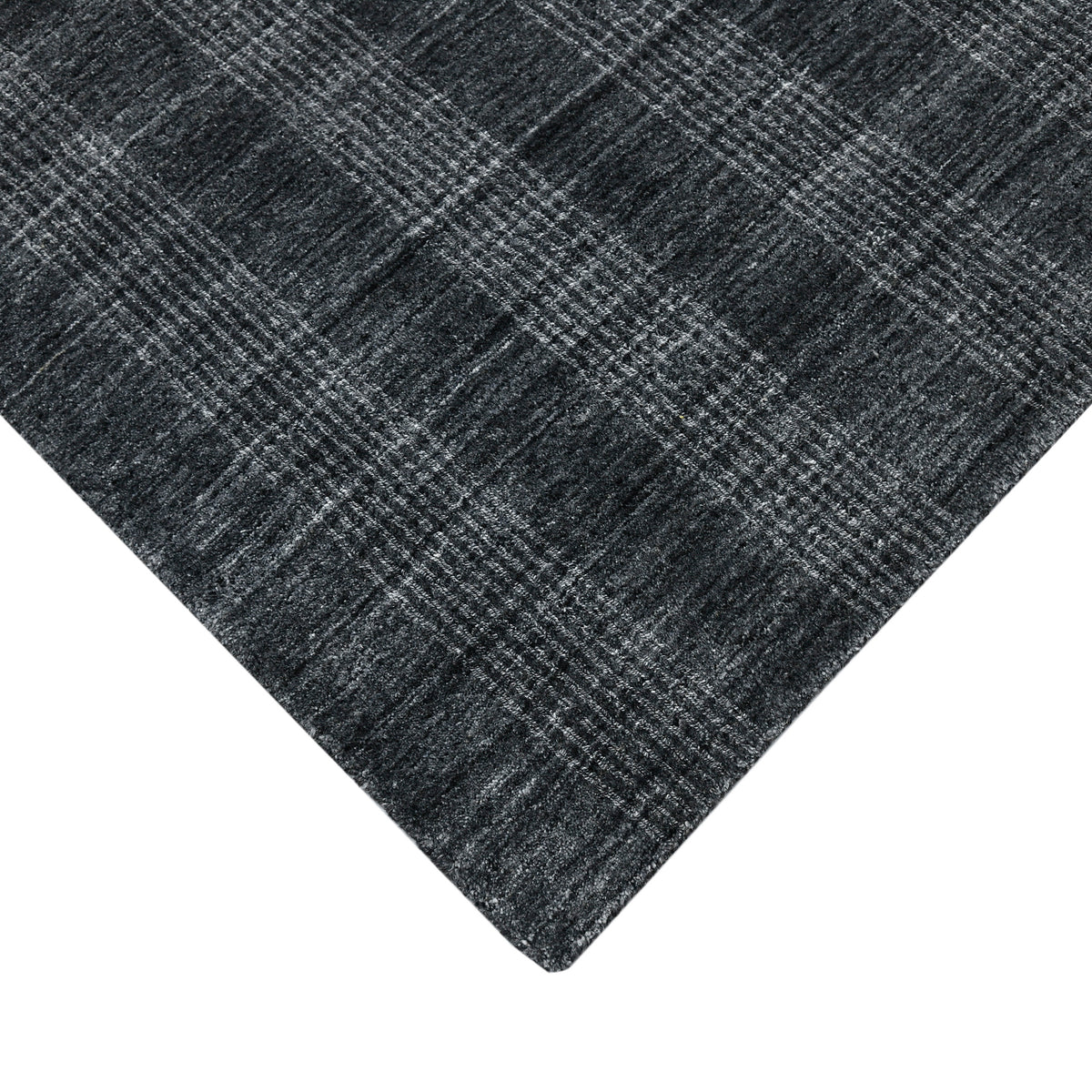 Amer Brooklyn BRK-5 Charcoal area rug - corner view