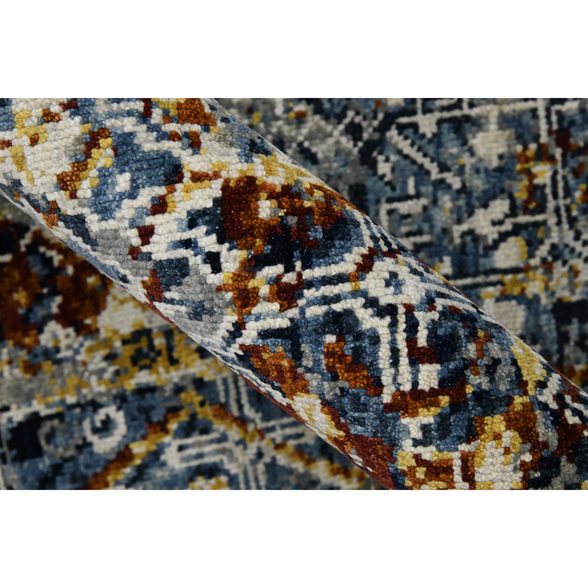 Amer Bristol BRS-46 Blue area rug - color swatch view