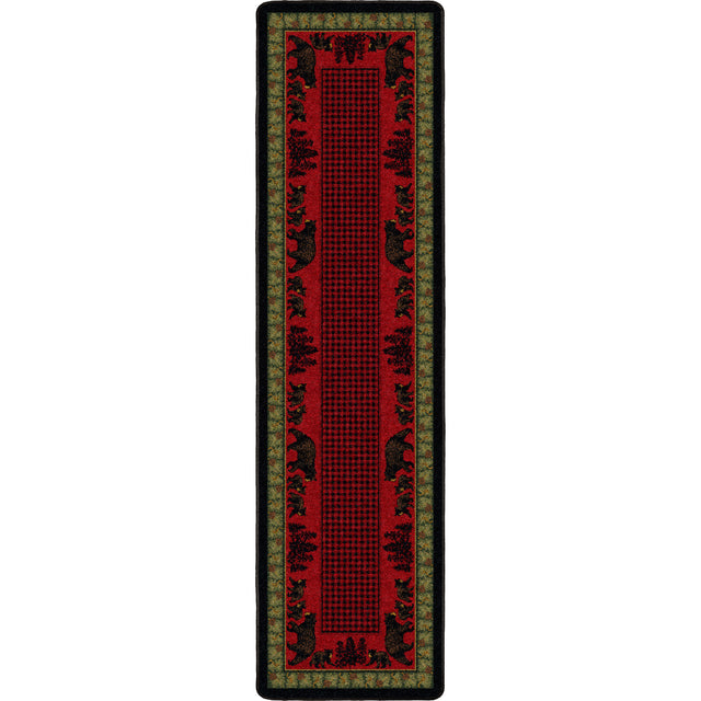 American Dakota Bear Family Multi Rug