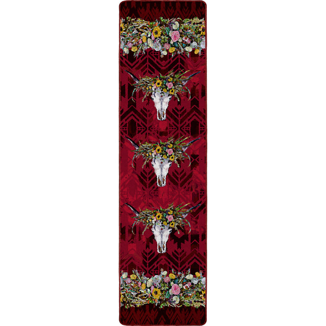 American Dakota Briscoe Red Rug