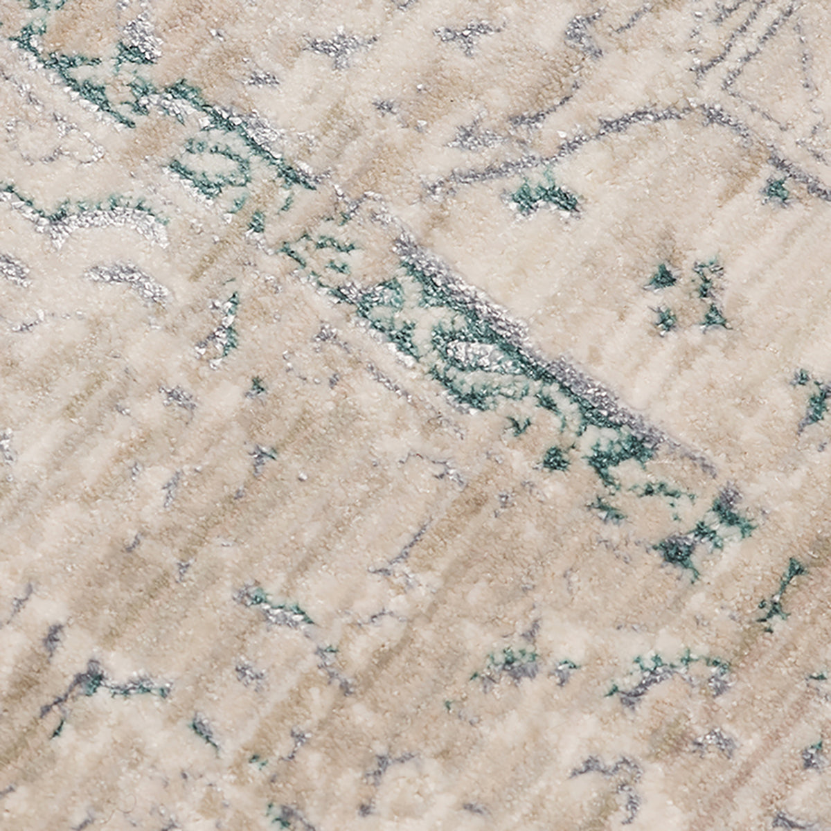 Amer Cambridge CAM-32 Aqua Blue area rug - close-up view