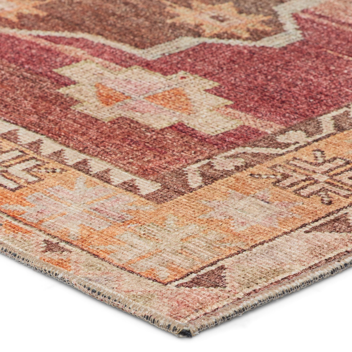 Jaipur Canteena CAN05 Orange Powerloomed Rug