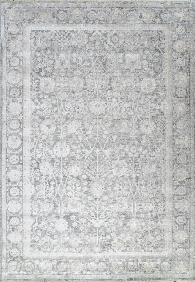 Dynamic Rugs Canyon 15470 Power Loomed Traditional Grey/Cream Rug