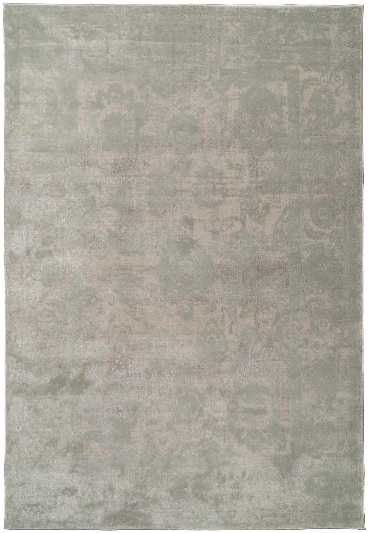 Dynamic Rugs Castilla 3530 Cream / Silver Rugs - rectangular rug view