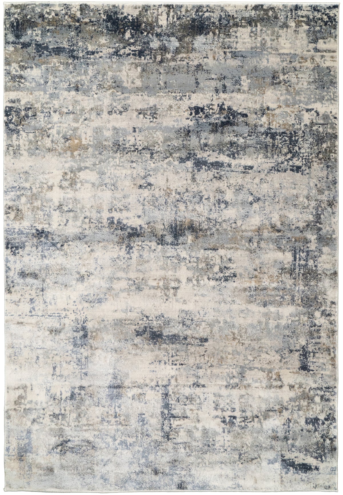 Dynamic Rugs Castilla 3533 Grey / Blue Rugs - rectangular rug view