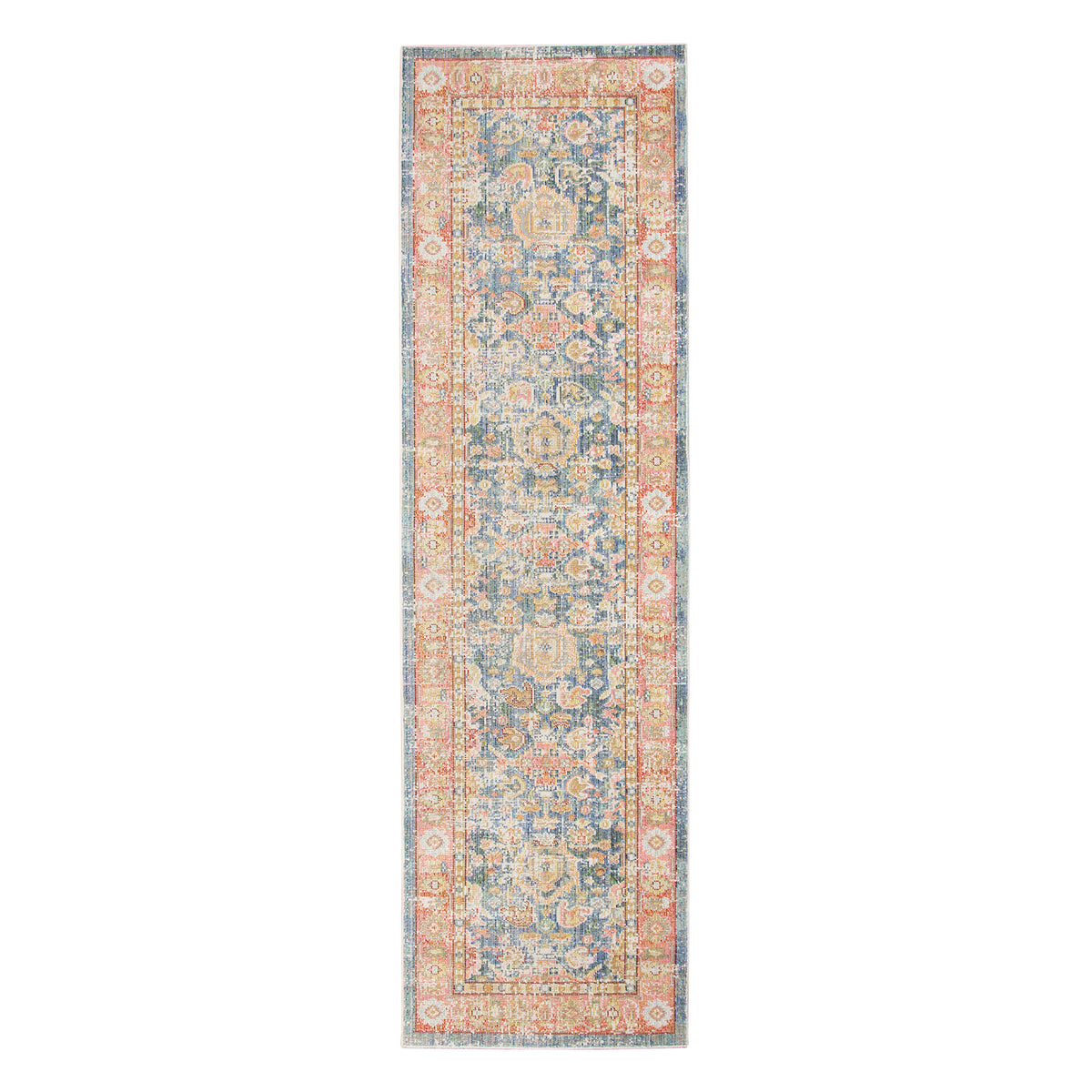 Amer Century CEN-15 Navy / Pink area rug - product view