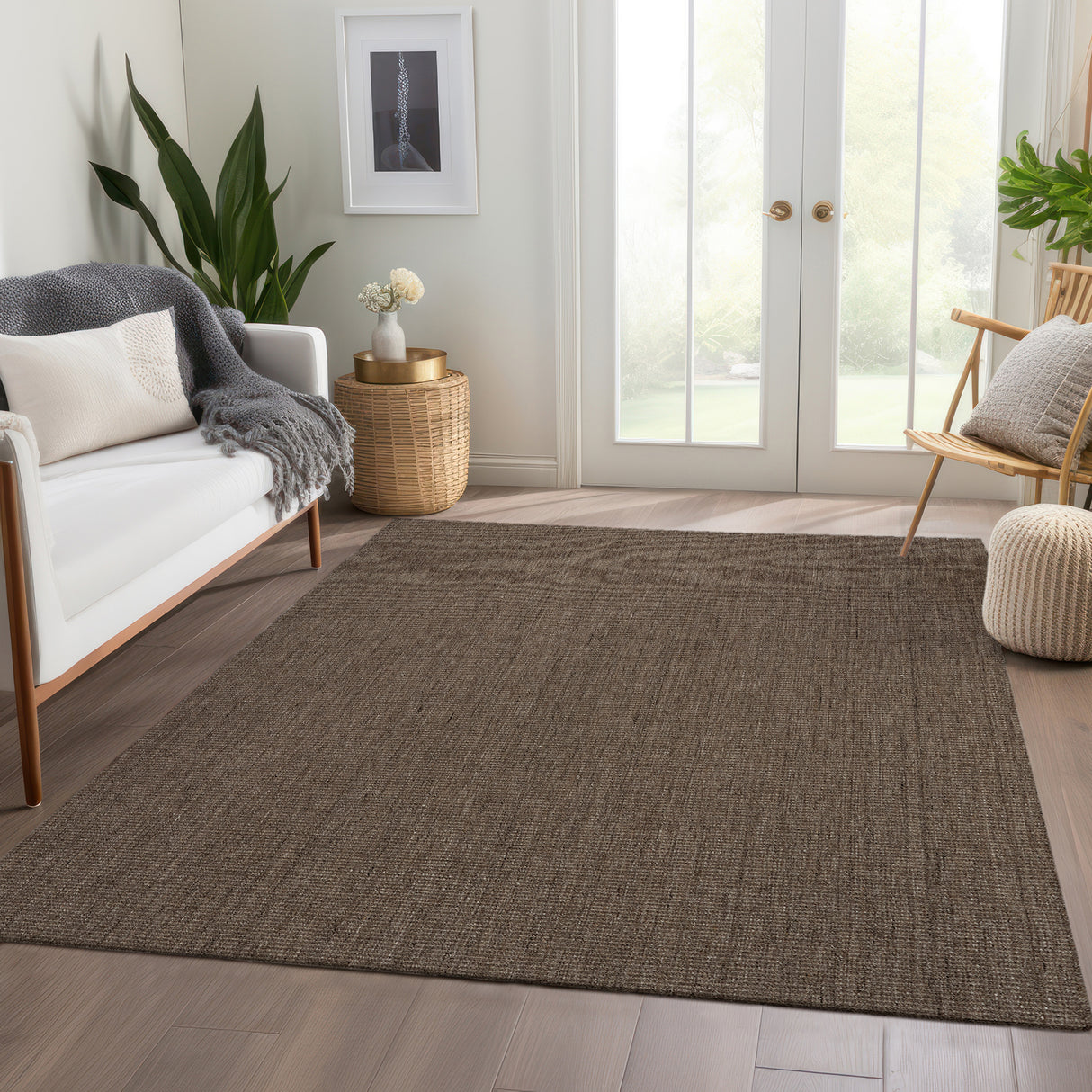 Dalyn Chambal CH1 Hand Loomed Casual Brown Rug