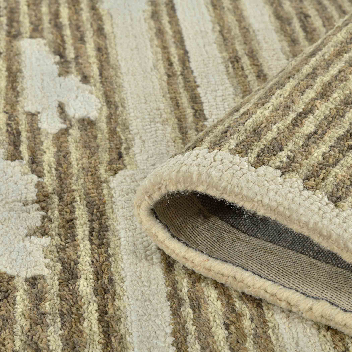 Amer Chicago CHI-1 Beige area rug - rolled view