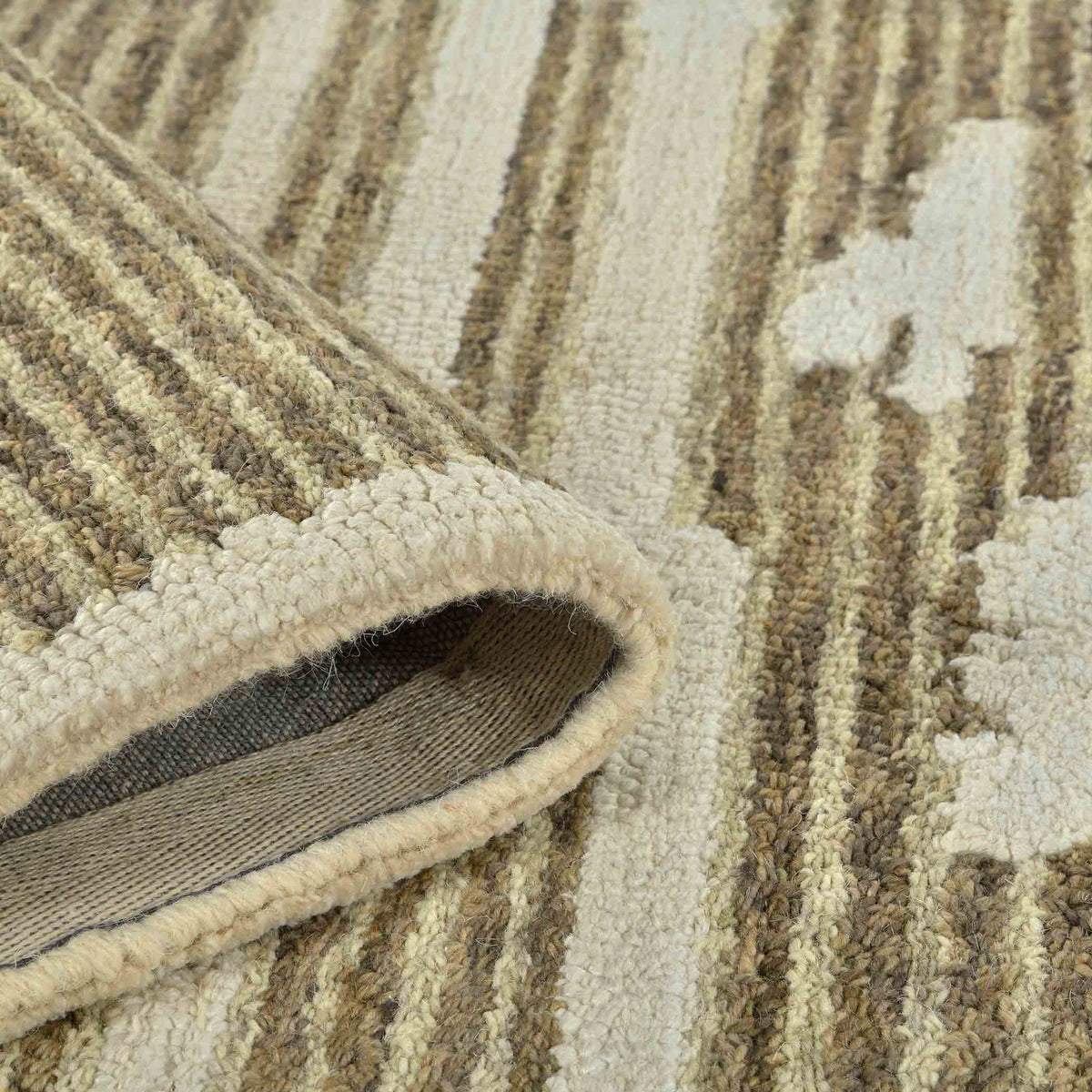 Amer Chicago CHI-1 Beige area rug - rolled view
