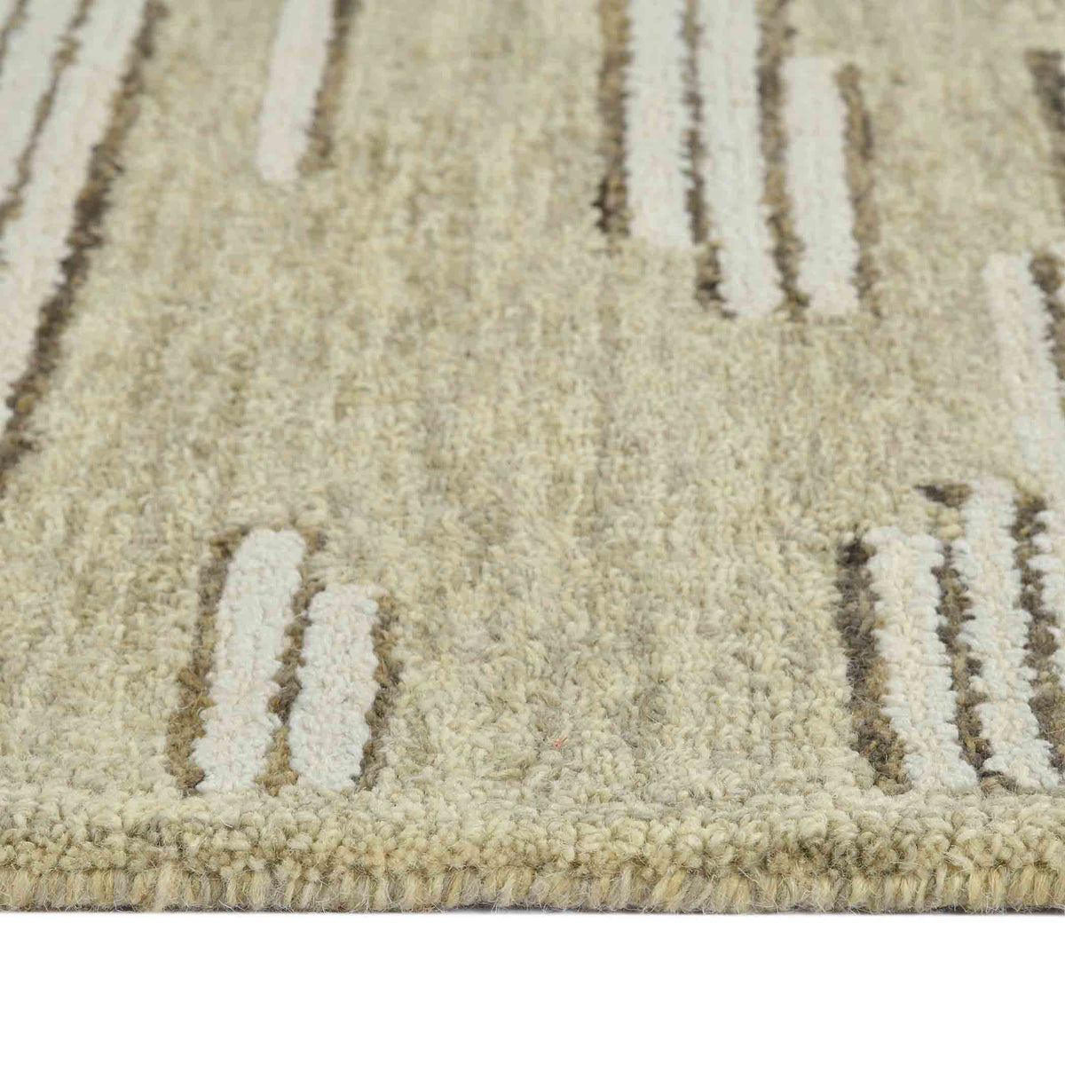 Amer Chicago CHI-4 Ivory area rug - profile view