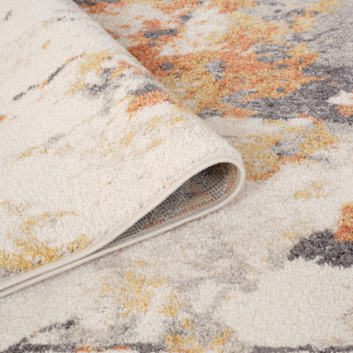 Amer Clifton CLF-6 Ivory area rug - rolled view