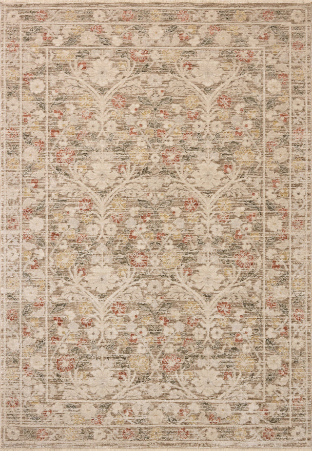 Loloi Clarisse CLS-01 Traditional Power Loomed Grey, Multi Rug