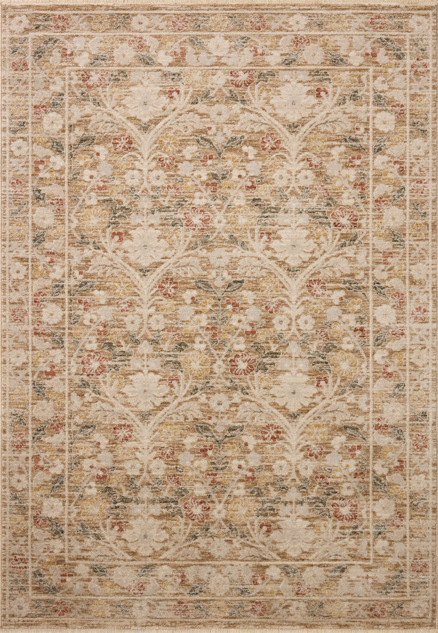 Loloi Clarisse CLS-01 Traditional Power Loomed Sand, Multi Rug