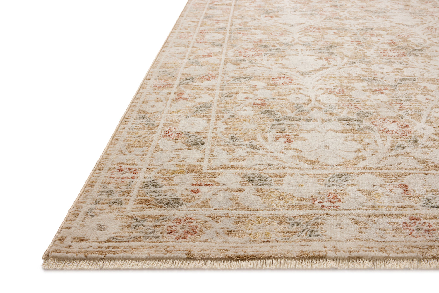 Loloi Clarisse CLS-01 Traditional Power Loomed Sand, Multi Rug