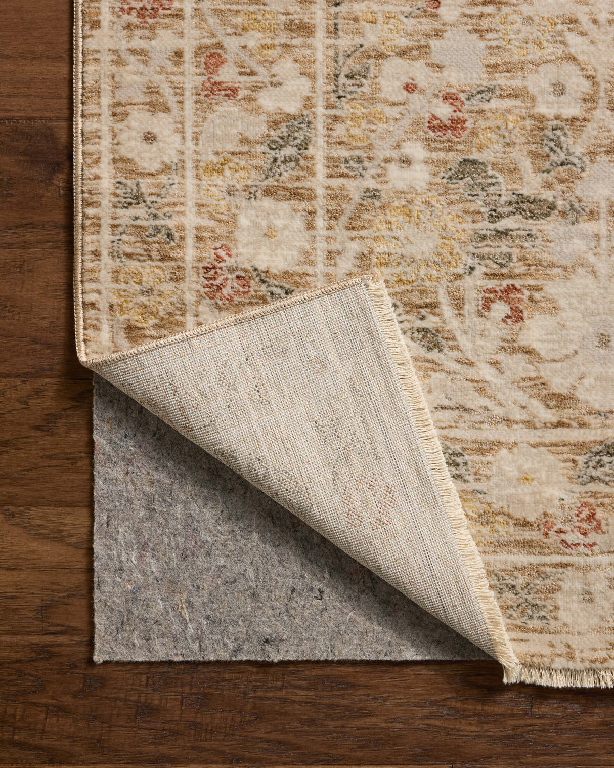 Loloi Clarisse CLS-01 Traditional Power Loomed Sand, Multi Rug