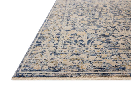 Loloi Clarisse CLS-05 Traditional Power Loomed Blue, Beige Rug