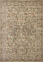 Loloi Clarisse CLS-05 Traditional Power Loomed Olive, Multi Rug