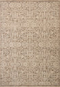 Loloi Clarisse CLS-06 Traditional Power Loomed Fog, Bone Rug