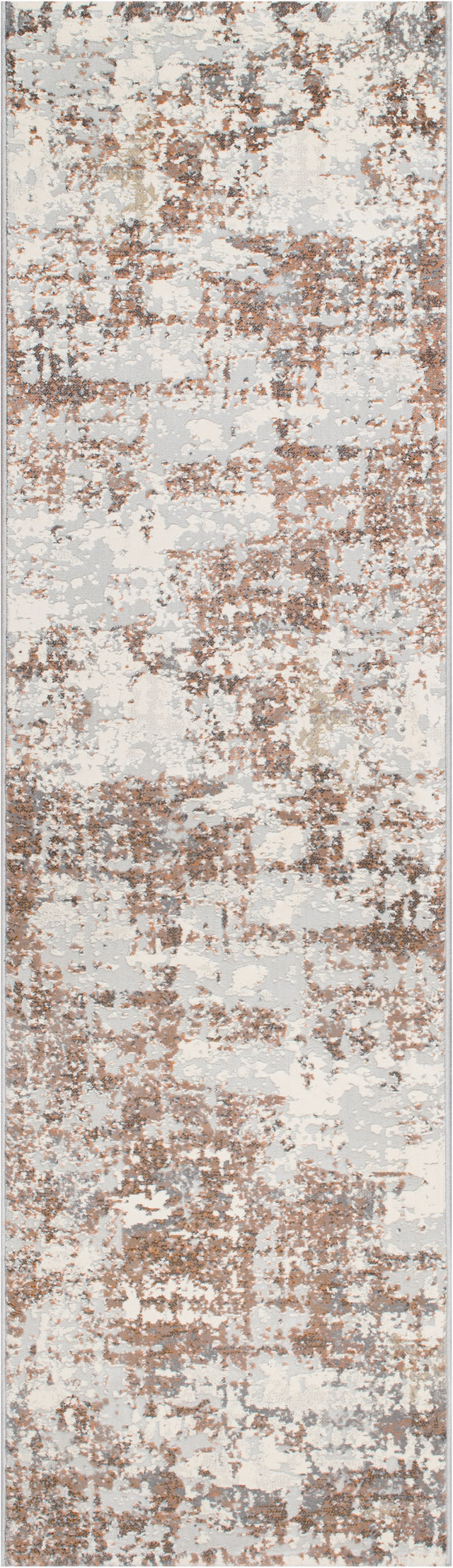 Dynamic Rugs Couture 52016 Ivory/Copper Rugs - runner view
