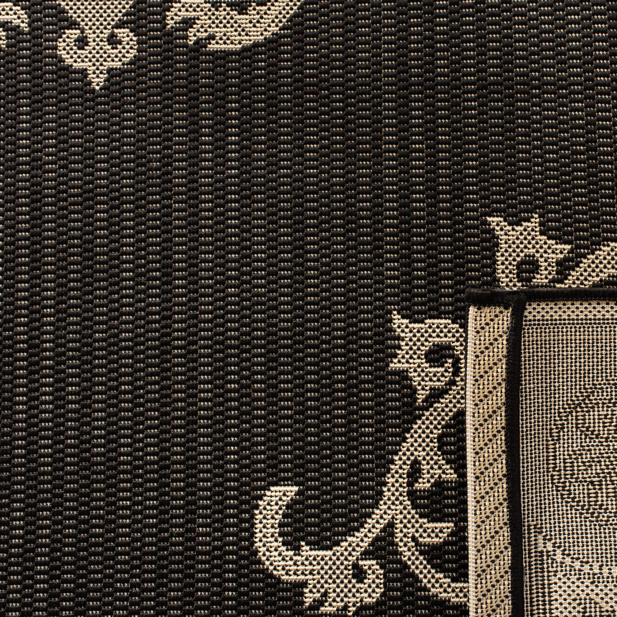 Safavieh Courtyard cy2914-3908 Black / Sand Rugs