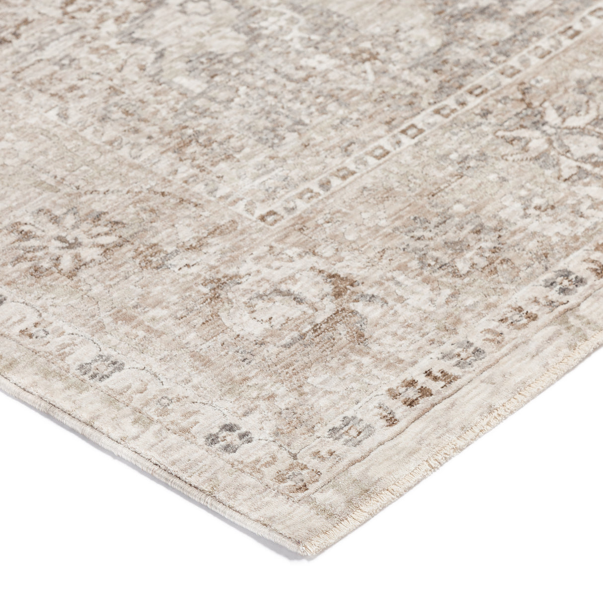 Dalyn Cyprus CY3 Machine Made Traditional Brown Rug