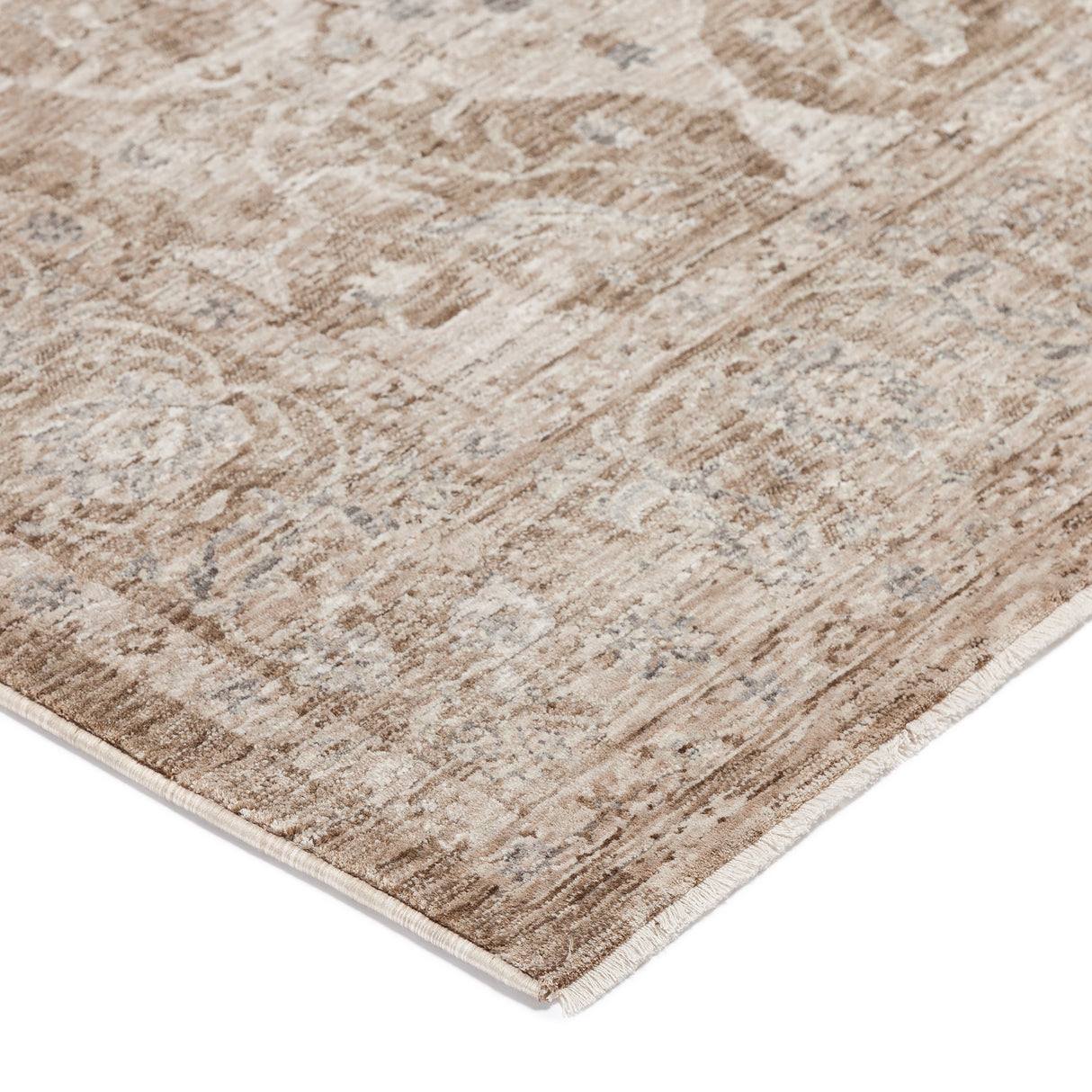 Dalyn Cyprus CY5 Machine Made Traditional Brown Rug